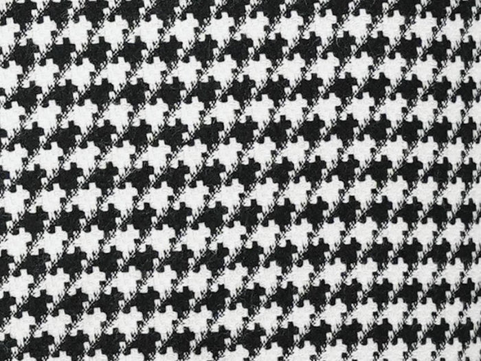 Black Houndstooth Hybrid Fit Double Breasted Jacket by USA Men's Outlet
