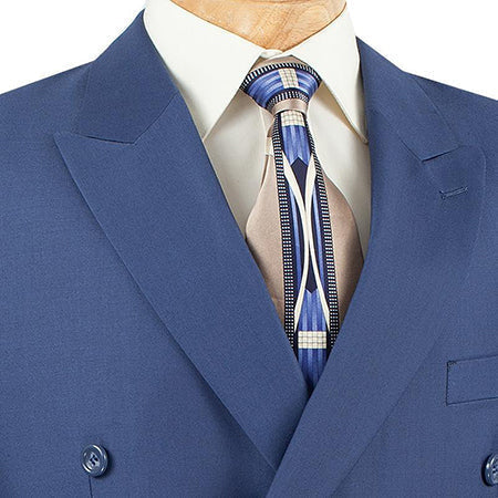 Morgan Collection - Regular Fit 3 Piece Suit 2 Button Brown by Vinci