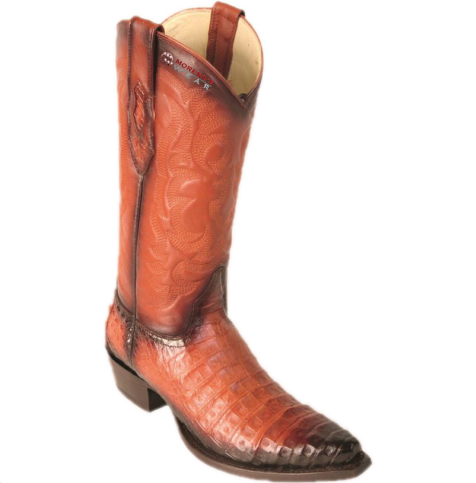 Men’s Los Altos Caiman Belly Boots Snip Toe (Style 2)