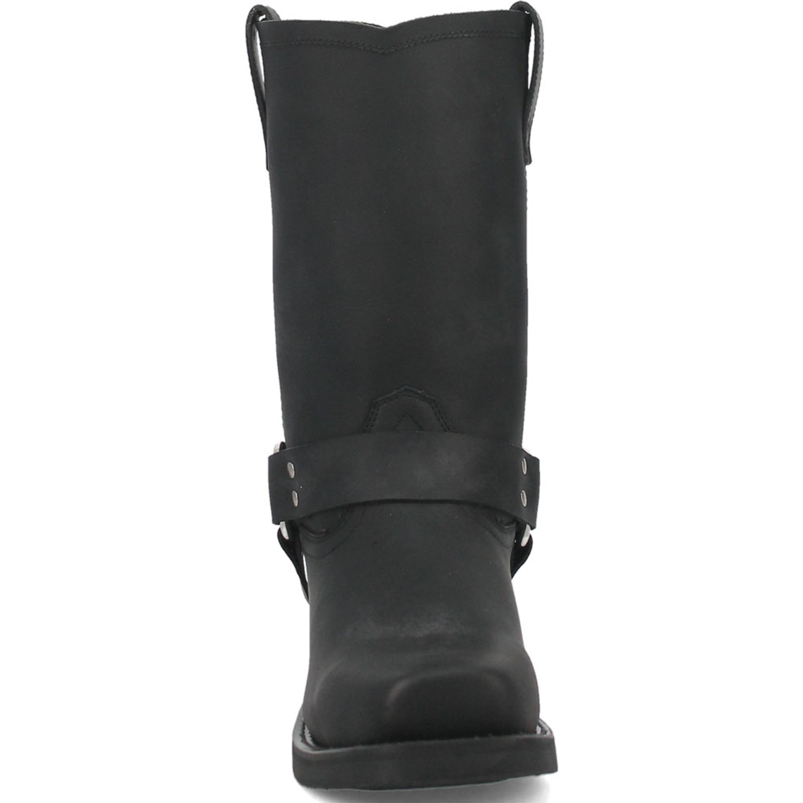 Dingo Black Oil Resistant Leather Mens Biker Boot