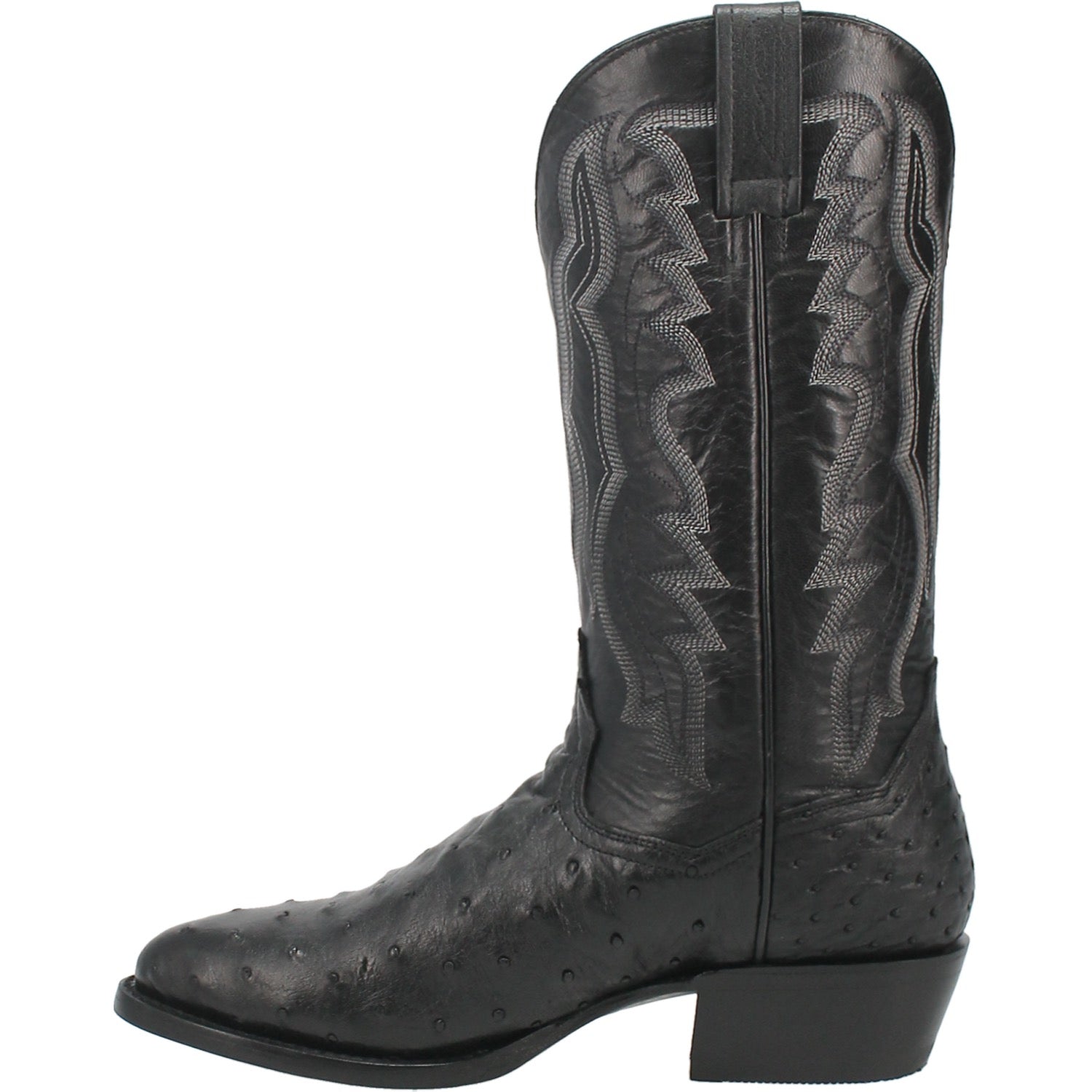 Dan Post Tempe Ostrich Boots - Full Quill Exotic Luxury
