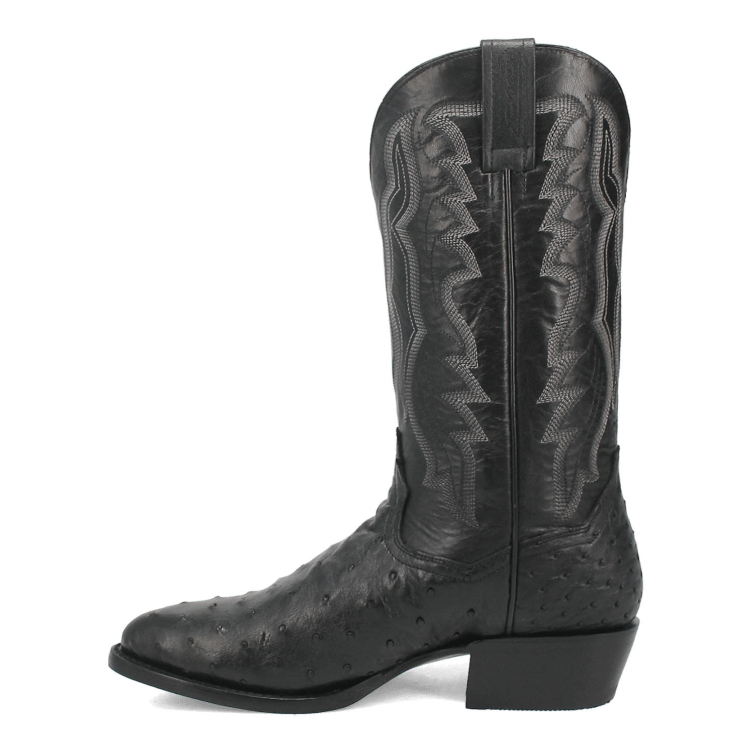 Dan Post Tempe Ostrich Boots - Full Quill Exotic Luxury