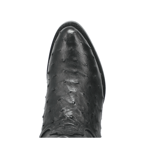 Dan Post Tempe Ostrich Boots - Full Quill Exotic Luxury