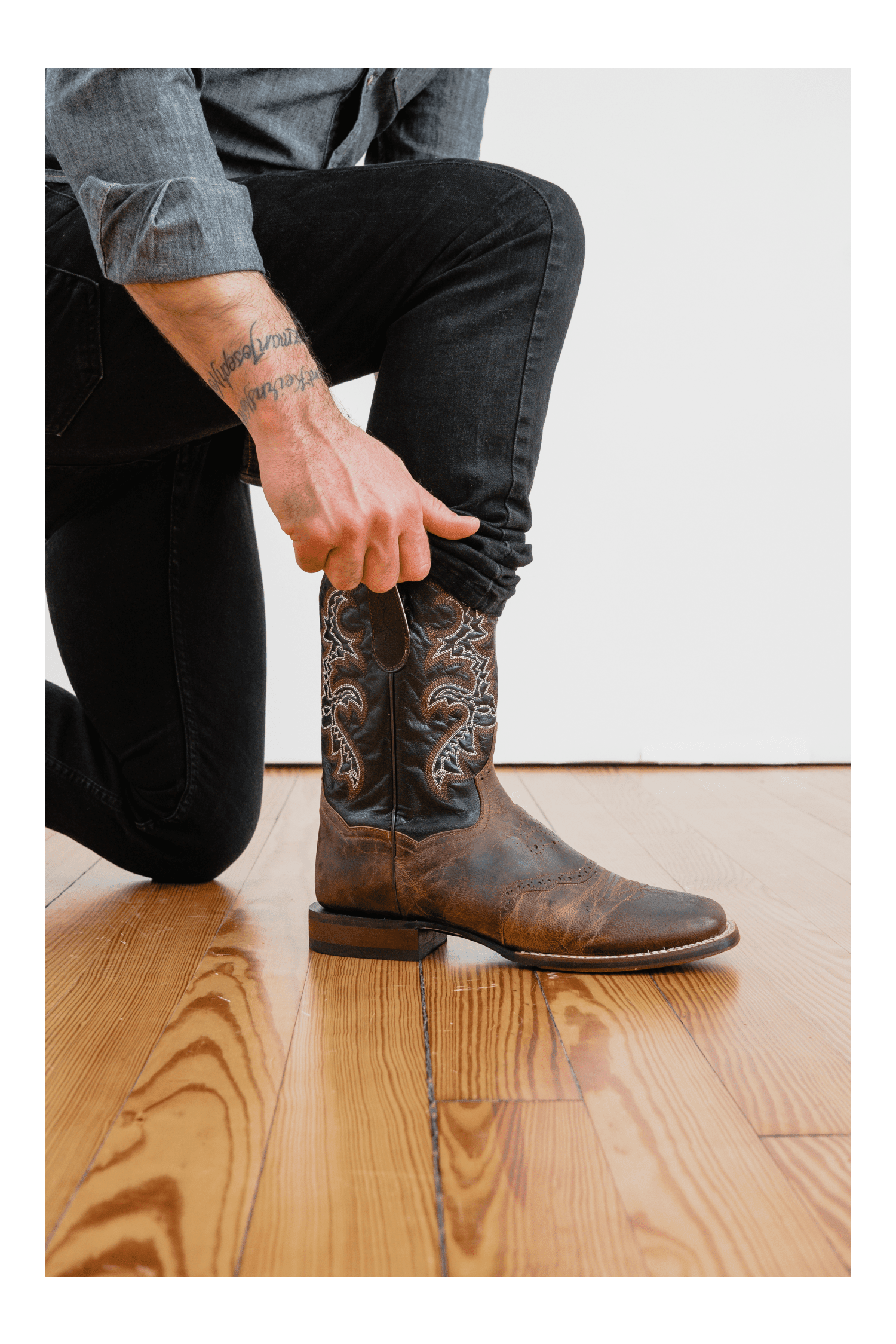 FRANKLIN LEATHER BOOT