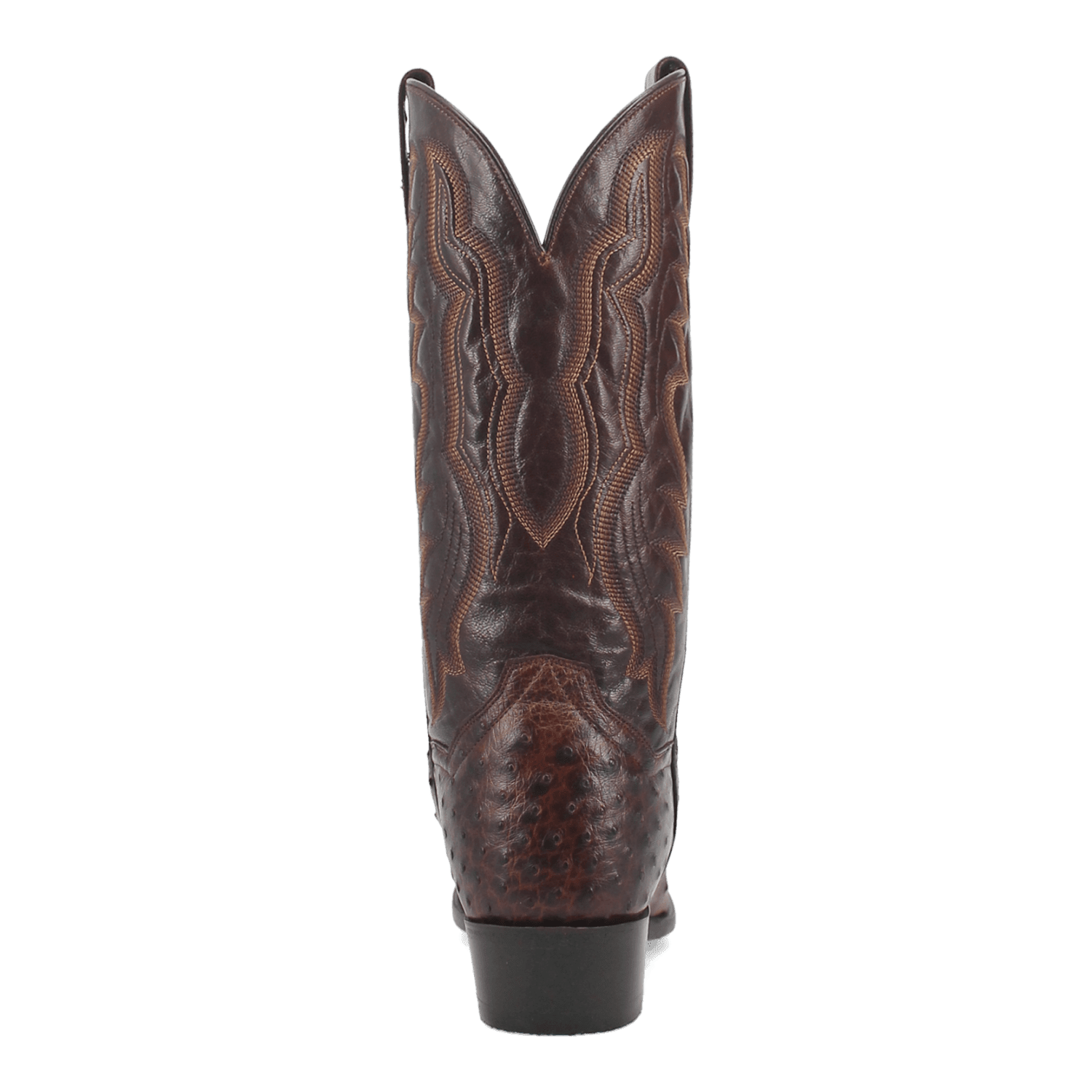 PERSHING FULL QUILL OSTRICH BOOT