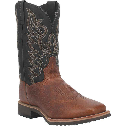 Dan Post Boldon Men’s Cognac Square Toe Leather Boot by Dan Post Boots