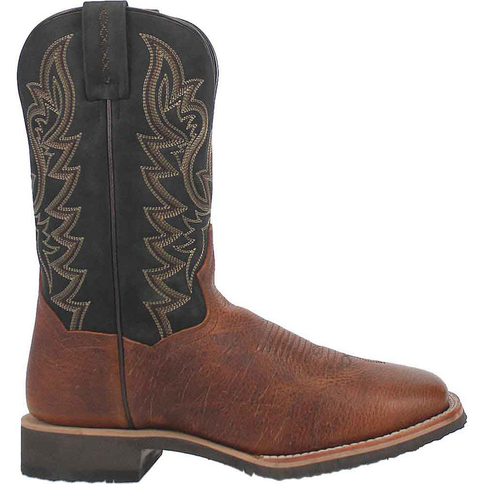 Dan Post Boldon Men’s Cognac Square Toe Leather Boot by Dan Post Boots