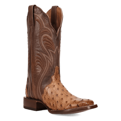 REESE FULL QUILL OSTRICH BOOT