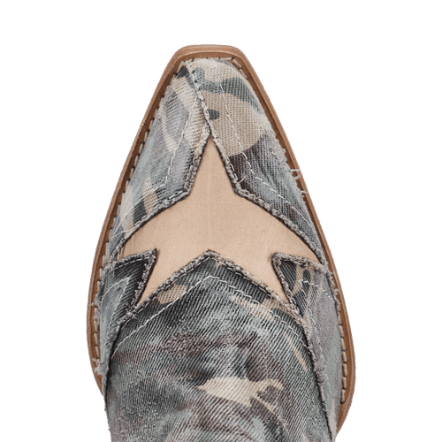 Dan Post Stardust Denim Boot - Luxury Western Style