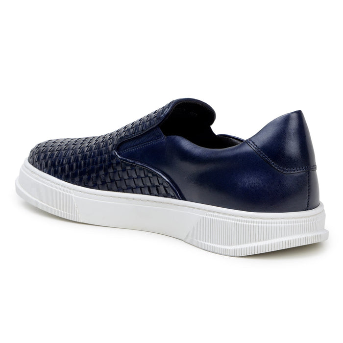 Belvedere Fernando Navy Alligator Leather Dress Shoe