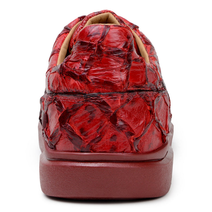 Belvedere Kingstone Red Alligator Oxford