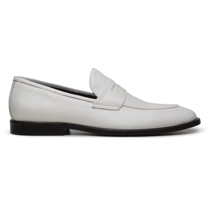 Belvedere NOHR White Leather Luxury Shoe
