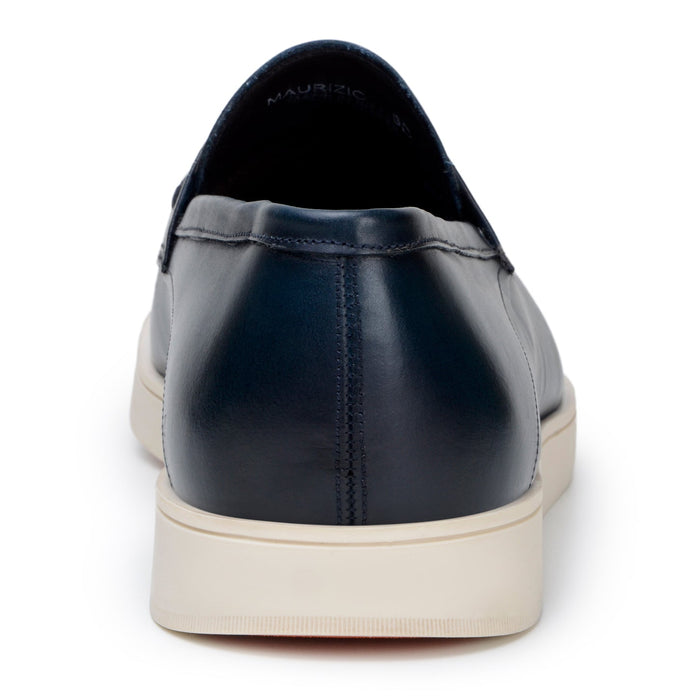 Belvedere Maurizio Navy Alligator Leather Dress Shoe