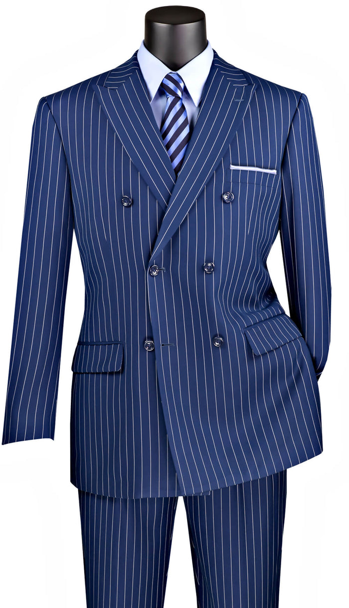 Venetian Collection - Taupe Regular Fit Glen Plaid 2 Button 3 Piece Suit by Vinci