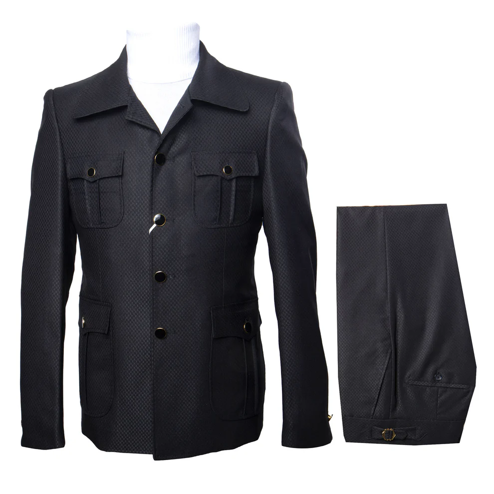 Rossi Man Duke RM1769 Black Color – SuitUSA