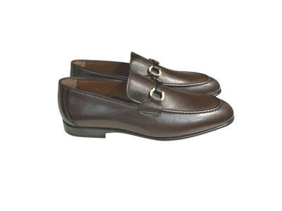 P0011 -Doral Buckle Loafer- Brown