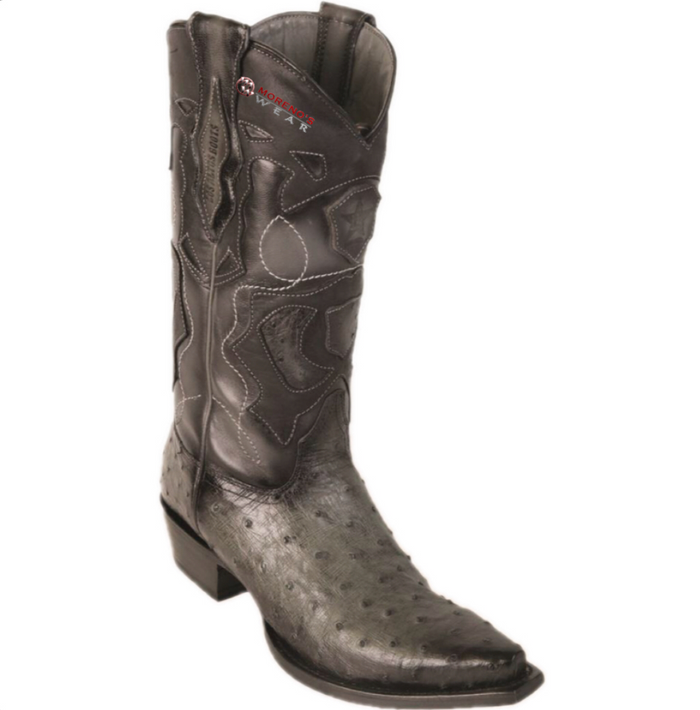 Men’s Los Altos Ostrich Boots Snip Toe
