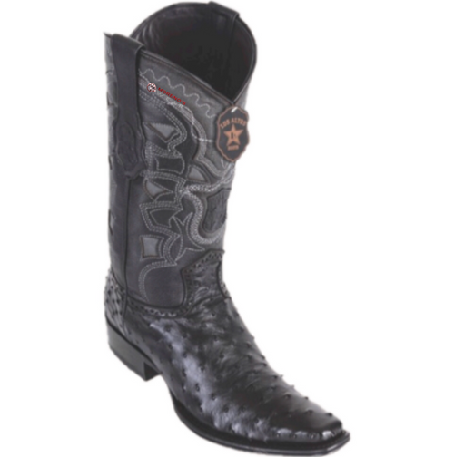 Men’s Los Altos Ostrich Boots European Square Toe
