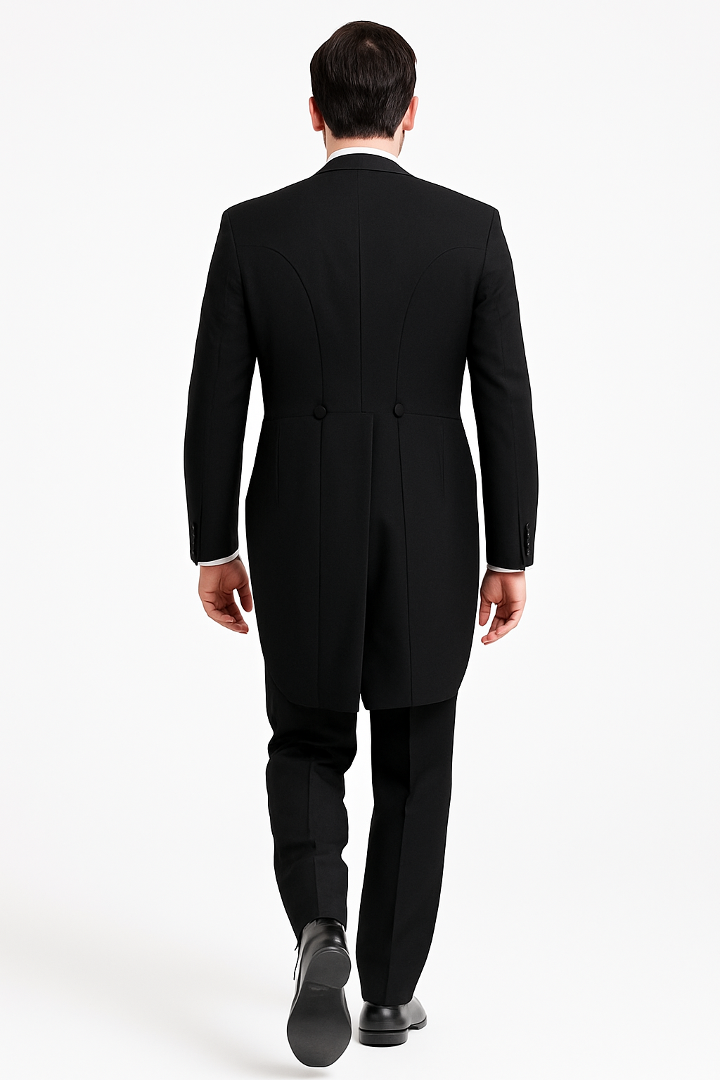 Edward Black Tailcoat Jacket (Separates) by BLACKTIE