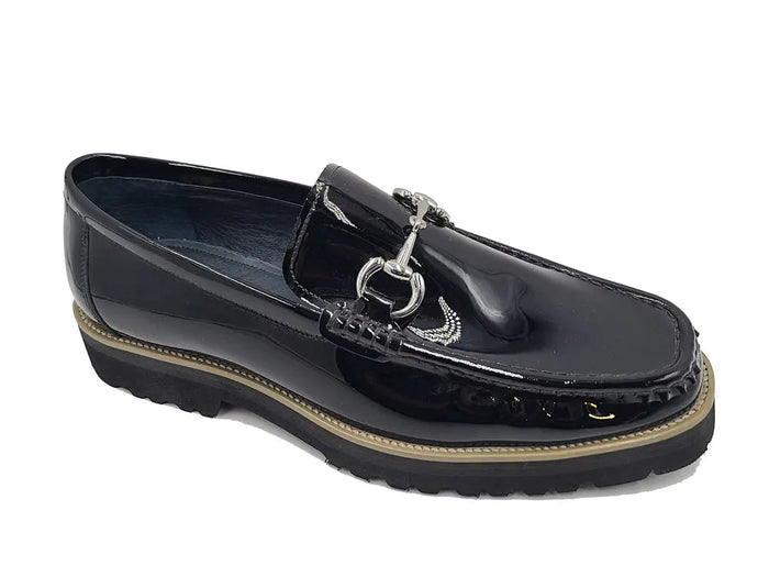 Carrucci Horse Bit Loafer in Lug Sole