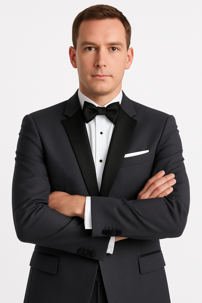 Milan Steel Grey Tuxedo Jacket (Separates) by PROMTUXEDO