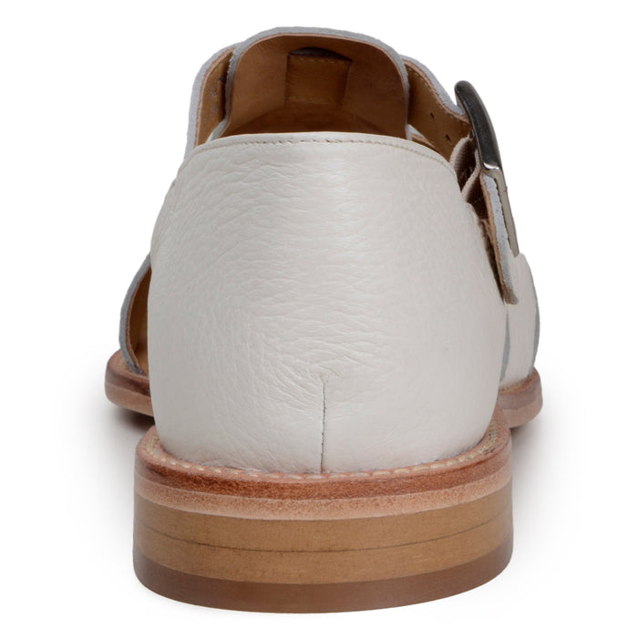 Belvedere ELIO in Milk Genuine Ostrich Leather