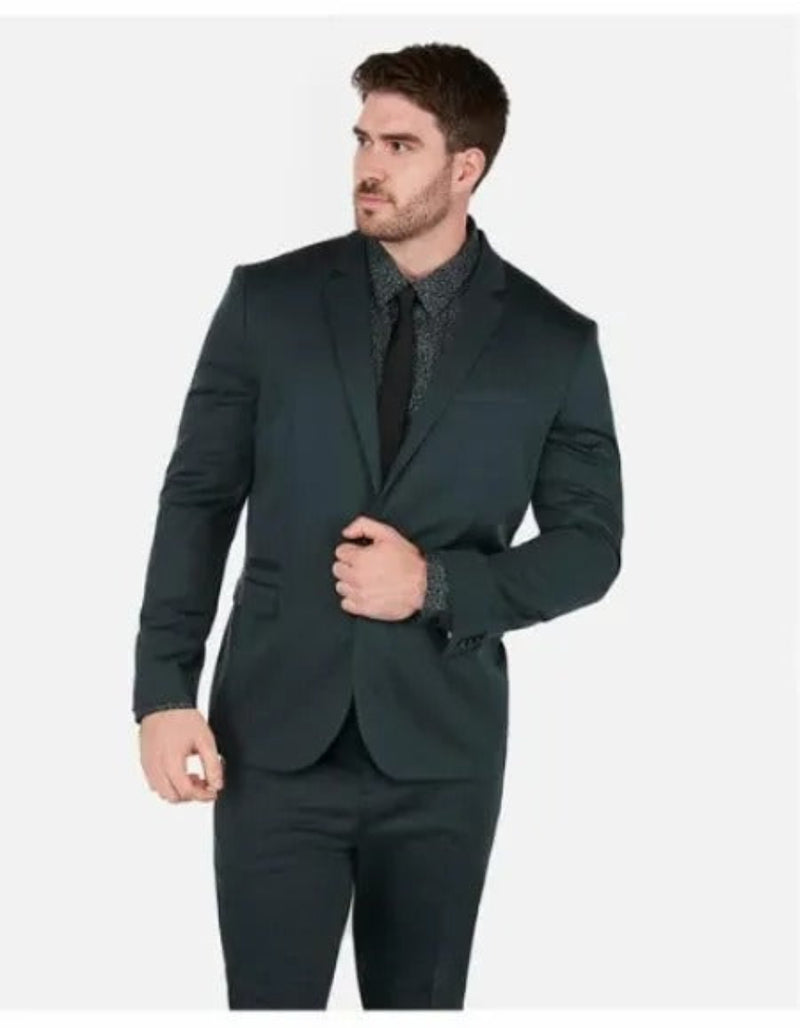 Men's Emerald Green - Hunter Green Suit