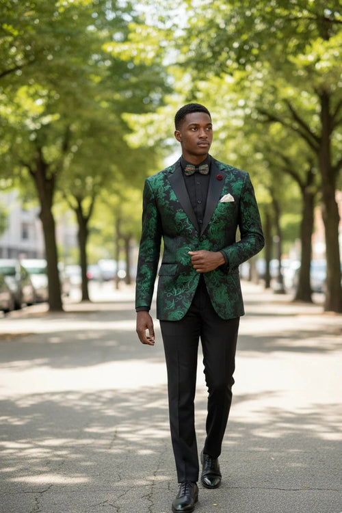 Emerald Tuxedo Jacket