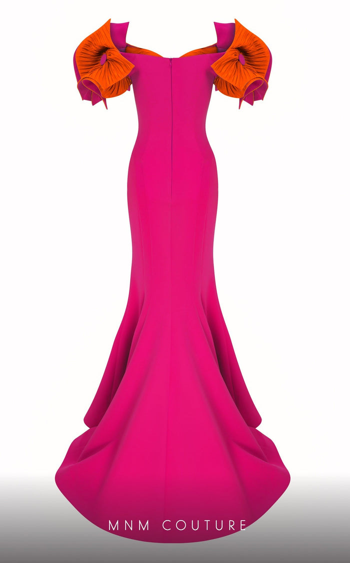 Fouad Sarkis F02820 Evening Dress - Classic Black & White