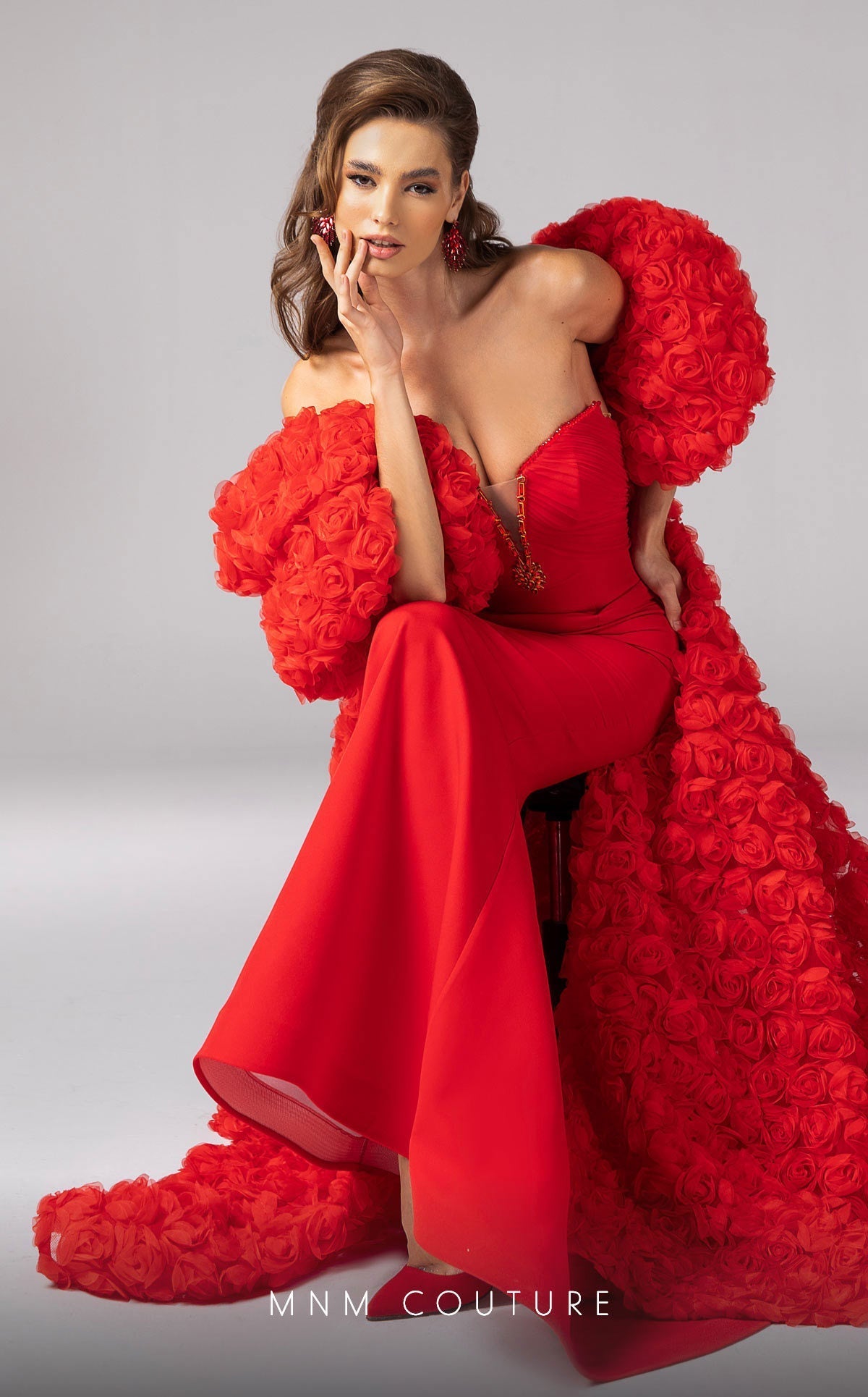 Fouad Sarkis F02821 Elegant Formal Dress