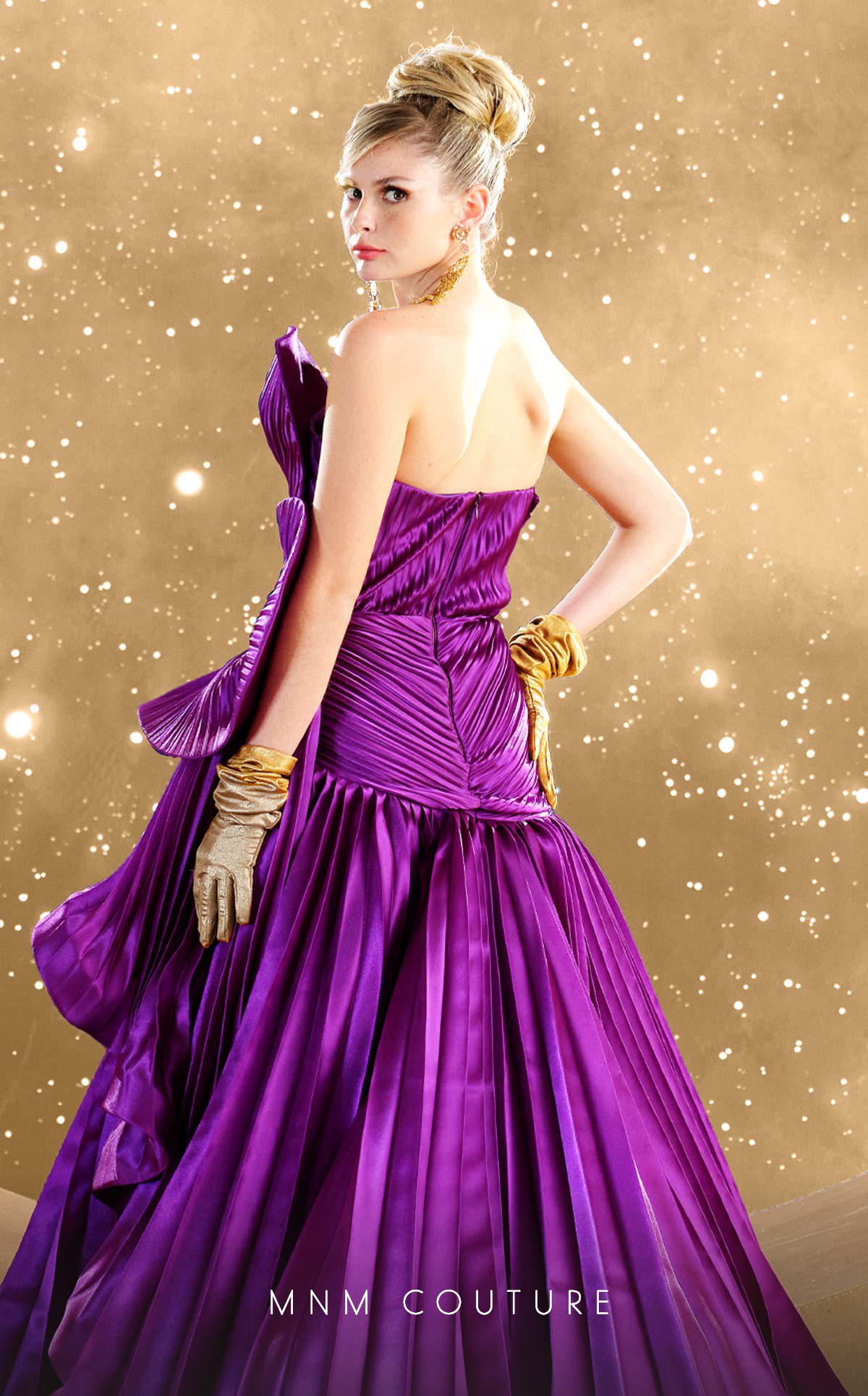 Fouad Sarkis F02867 Elegant Evening Gown