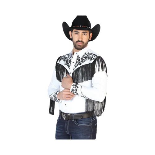 Camisa Vaquera Bordada El Señor de los Cielos