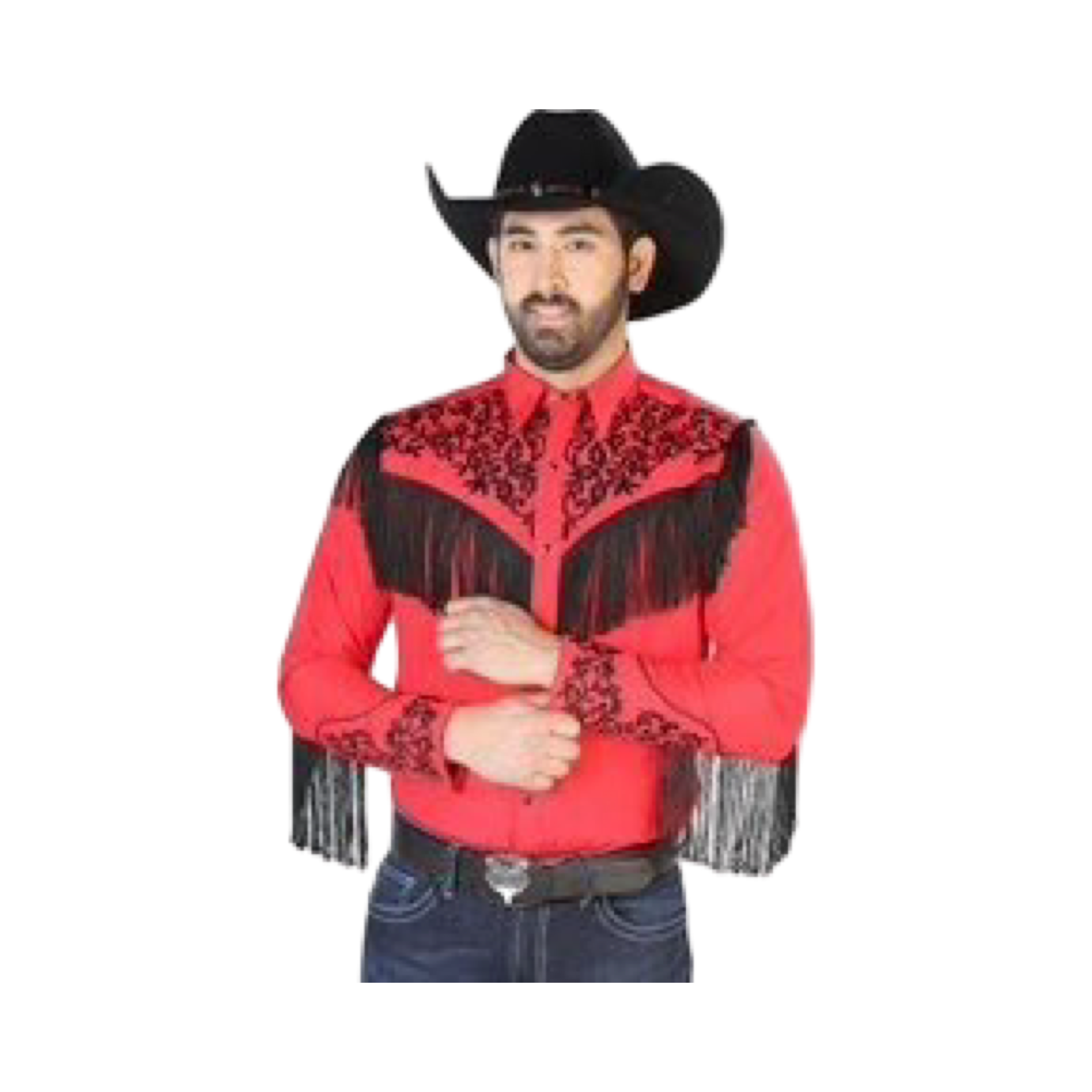 Camisa Vaquera Bordada El Señor de los Cielos