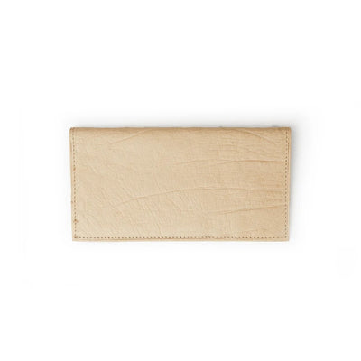 Ferrini Smooth Ostrich Checkbook Winter White Ferrini USA