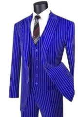 Mens 2 Button Slim Fit Paisley Prom Suit in Ivory by Vinci