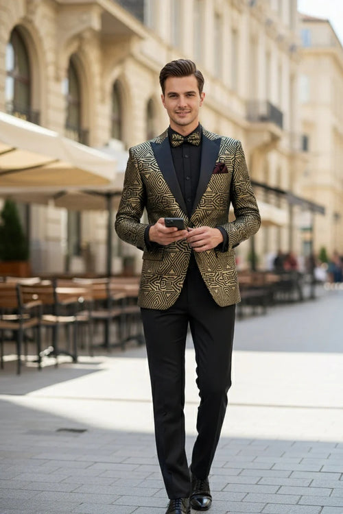 Gold Tuxedo Jacket