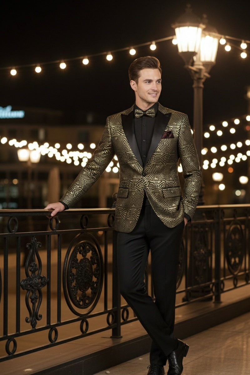 Gold Tuxedo Jacket