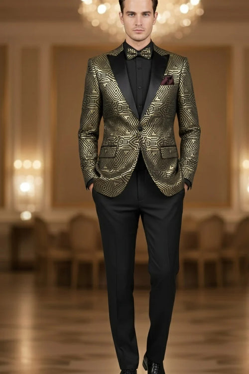 Gold Tuxedo Jacket