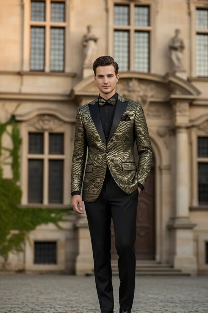 Gold Tuxedo Jacket