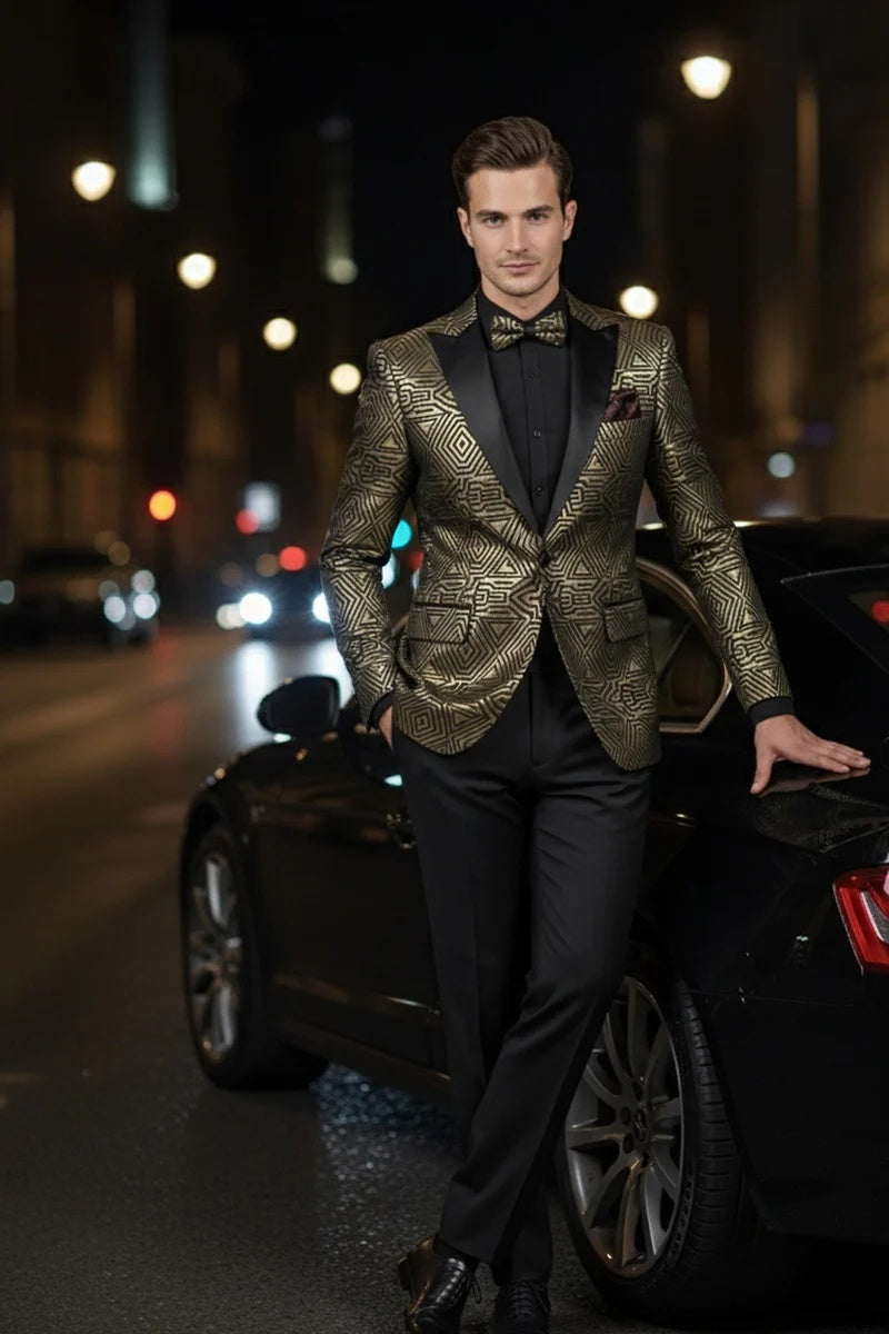 Gold Tuxedo Jacket
