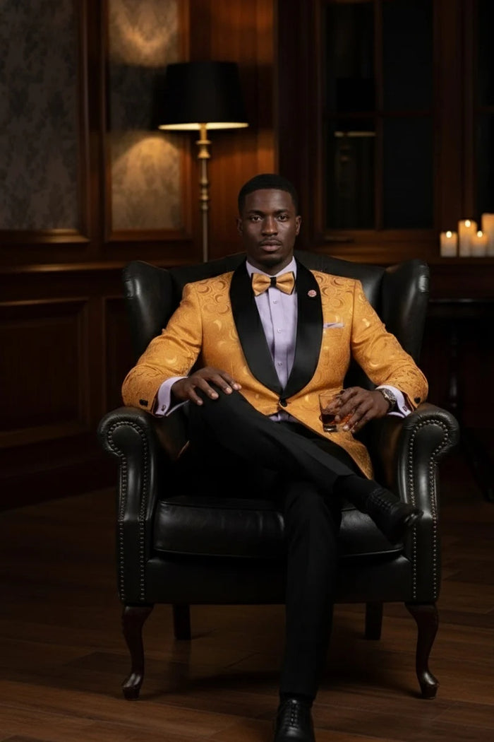 Gold Tuxedos Jacket