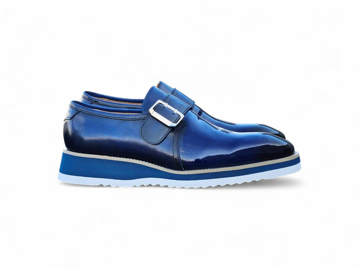 Carrucci Gorgeous Patent Leather Monkstrap Slip on