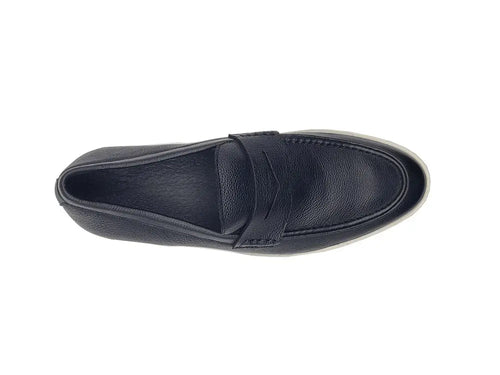 Carrucci Burnished Penny Loafer Sneaker - Patina Leather