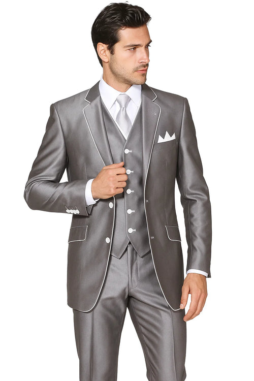 Gray Suit - 2 Button