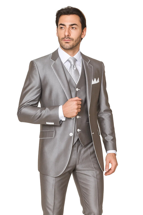 Gray Suit - 2 Button