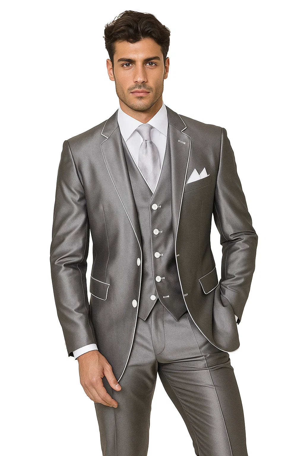 Gray Suit - 2 Button