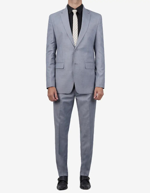 Mens Grey Two Piece Notch Lapel Jared Suit by USA Men's Outlet