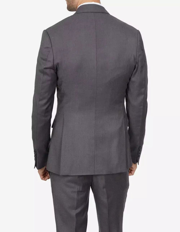 Mens Grey Two Piece Notch Lapel Jerome Suit by USA Men's Outlet