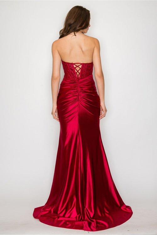 High Couture HC1023 Prom Long Formal Evening Dress
