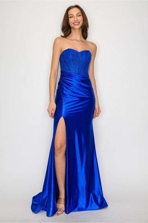High Couture HC1023 Prom Long Formal Evening Dress
